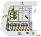 ★手数料０円★比企郡滑川町月の輪６丁目　月極駐車場（LP）